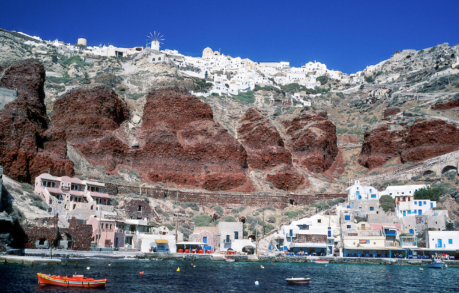 Oia port, Santorini
