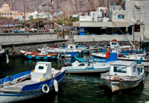 Athinios Port, Santorini